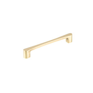 Richelieu BP7470160160 Contemporary Metal Pull in Satin Brass