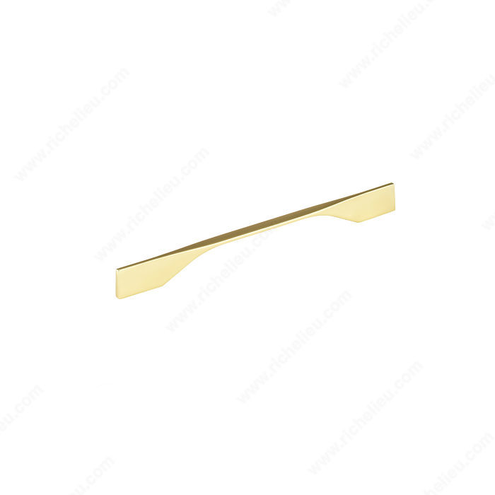 Richelieu BP9253256165 Contemporary Metal Pull in Brushed Gold