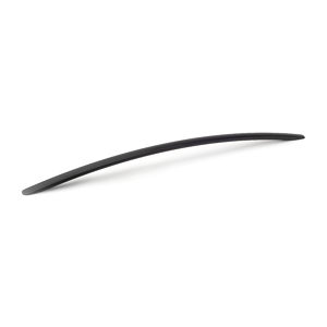 Richelieu 443736990 Contemporary Aluminum Pull in Brushed Black