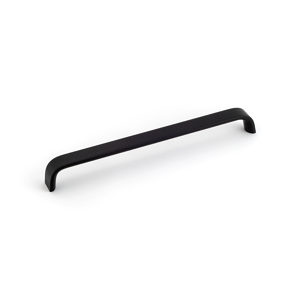Richelieu 441352990 Contemporary Aluminum Pull in Brushed Black