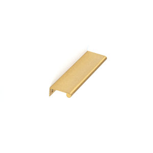 Richelieu BP9696128166 Contemporary Metal Edge Pull in Satin Gold