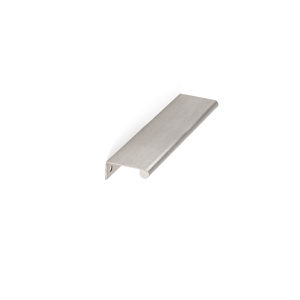 Richelieu BP9696128170 Contemporary Metal Edge Pull in Stainless Steel