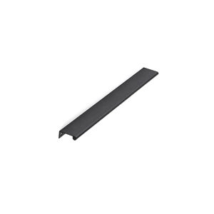 Richelieu BP9696416990 Contemporary Metal Edge Pull in Brushed Black