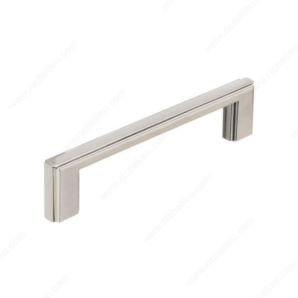 Richelieu BP8655128195 Transitional Metal Pull - 8655 in Brushed Nickel