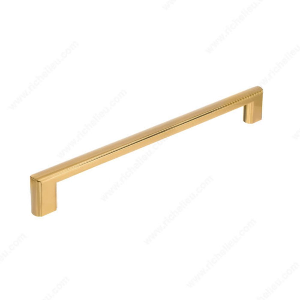 Richelieu BP865518158 Transitional Metal Appliance Pull - 8655 in Brushed Aurum Gold