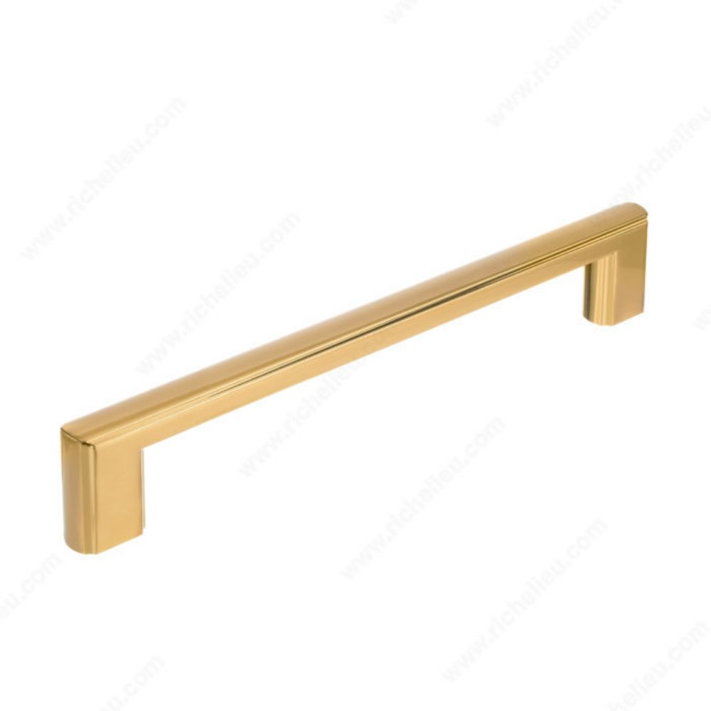 Richelieu BP865512158 Transitional Metal Appliance Pull - 8655 in Brushed Aurum Gold