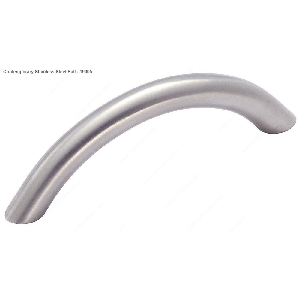 Richelieu Hardware 19001170 Contemporary Stainless Steel Pull - 19005