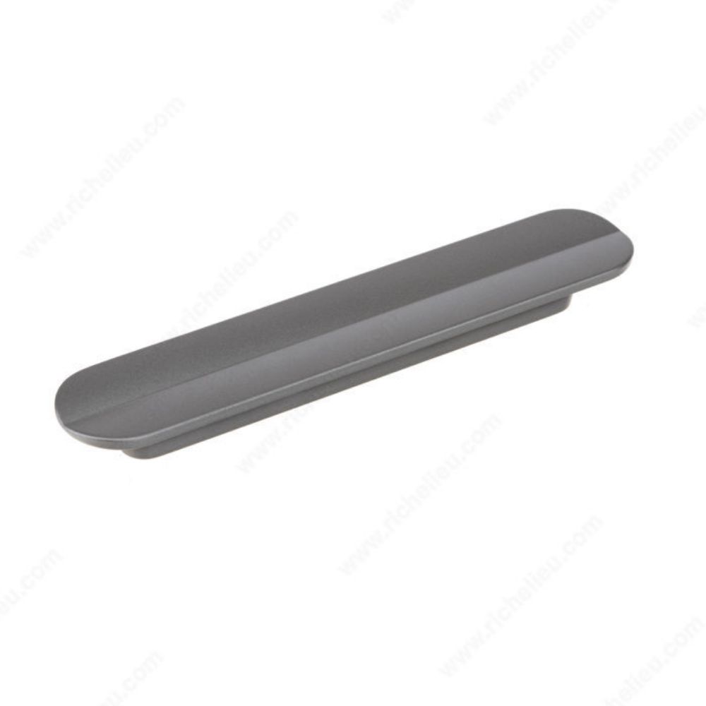 Richelieu 2585160219 2585 Contemporary Metal Pull in Ravello Gray