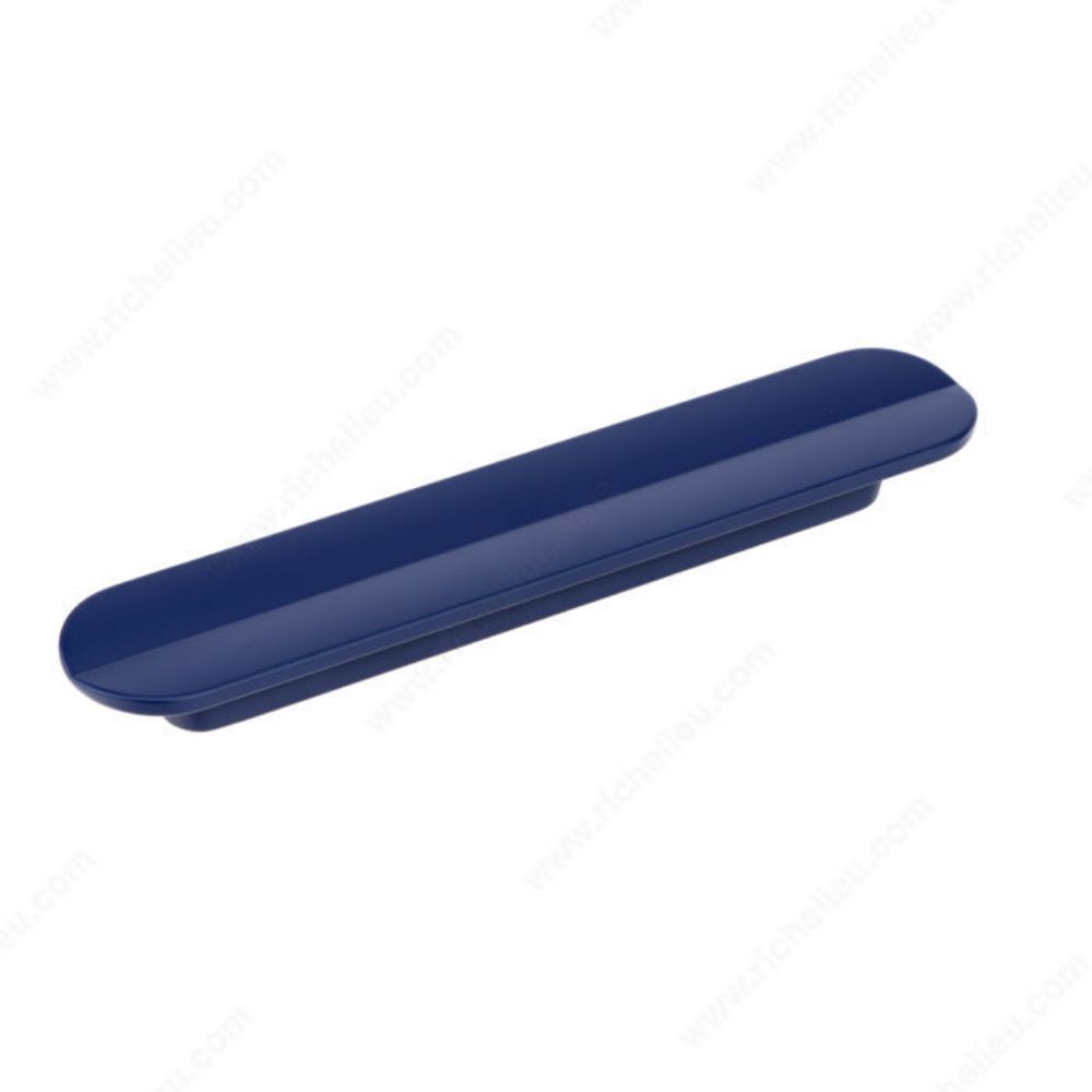 Richelieu 258516073 2585 Contemporary Metal Pull in Sapphire Blue