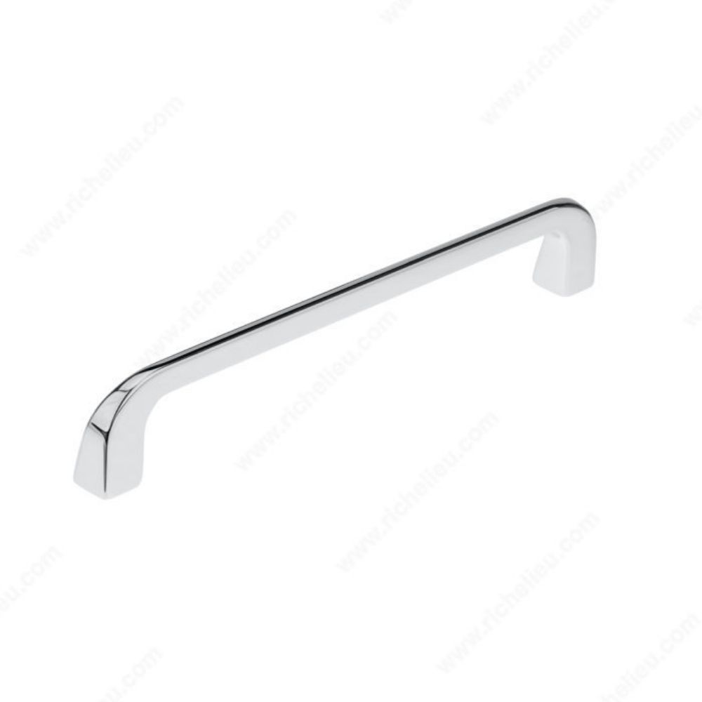 Richelieu 5243160140 5243 Contemporary Metal Pull in Chrome