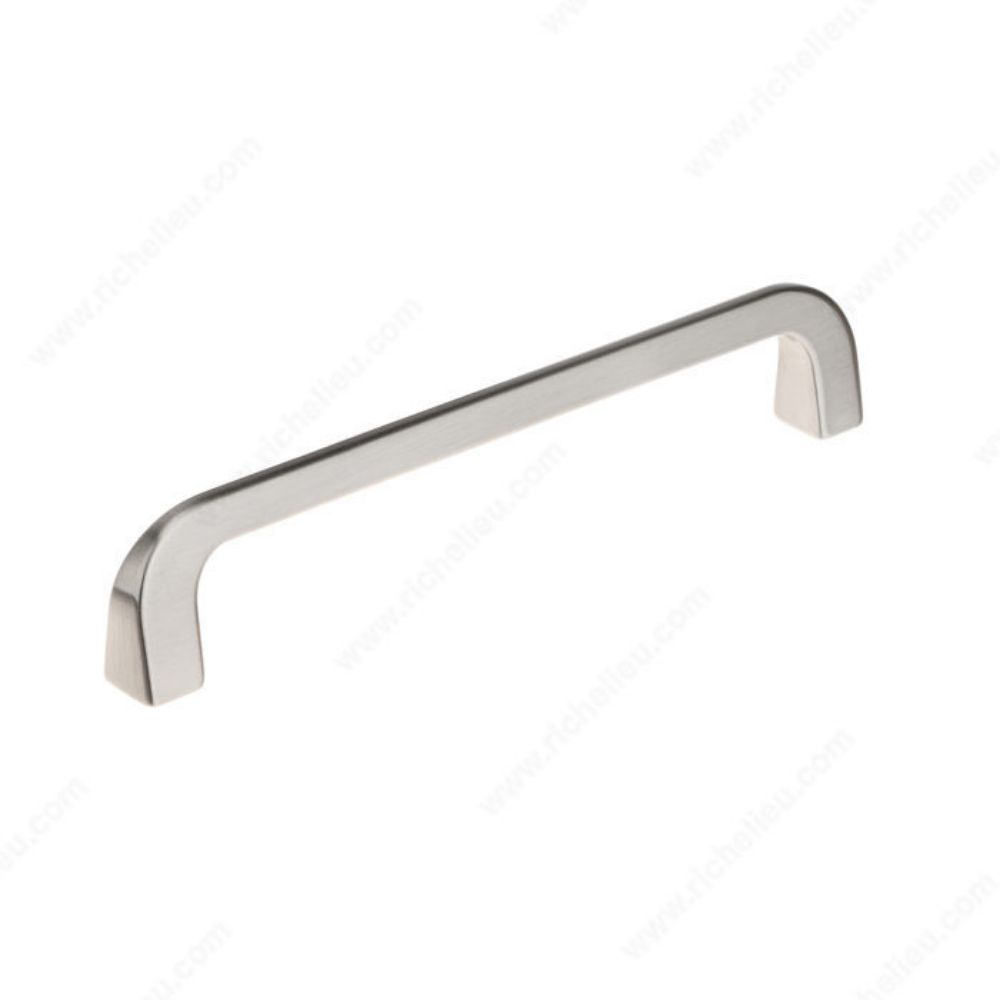 Richelieu 5243160195 5243 Contemporary Metal Pull in Brushed Nickel