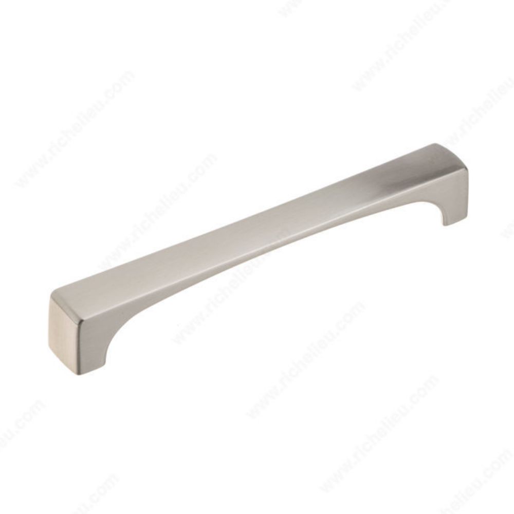 Richelieu 5256160195 5256 Contemporary Metal Pull in Brushed Nickel