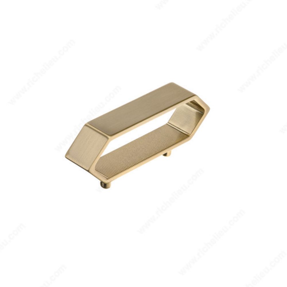 Richelieu 546548215 5465 Contemporary Metal Pull in Lima Gold