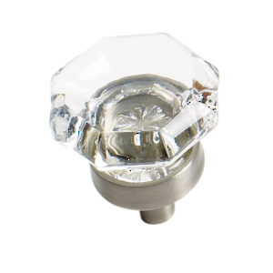 Richelieu 55266C145 Traditional Crystal & Glass Knob - 55266