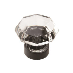 Richelieu 55268CBBR Traditional Crystal & Glass Knob - 55266