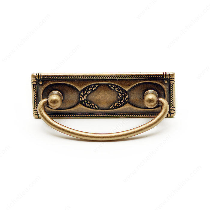 Richelieu Hardware 6323109163 Traditional Brass Pull - 6323