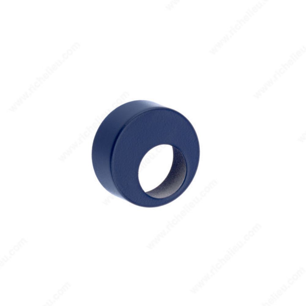 Richelieu 79653473 7965 Contemporary Metal Knob in Sapphire Blue