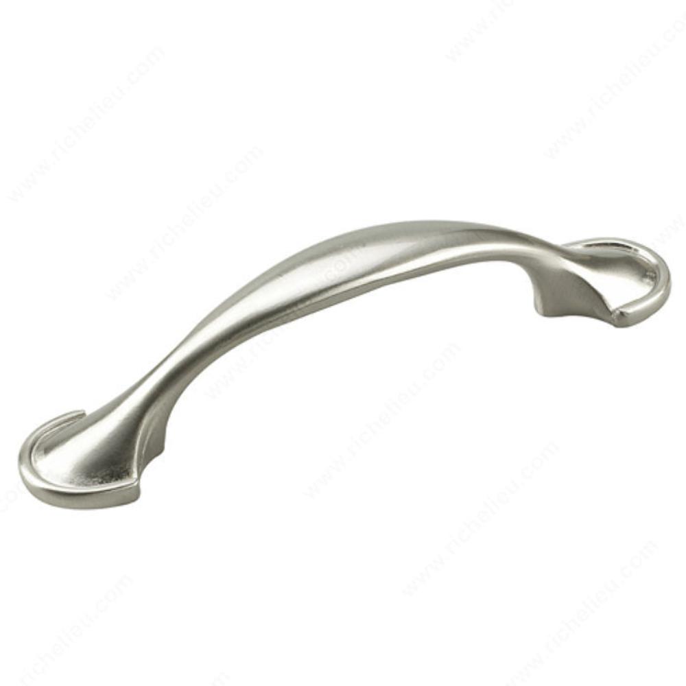 Richelieu 858NBV Traditional Metal Pull - 858S in Brushed Nickel