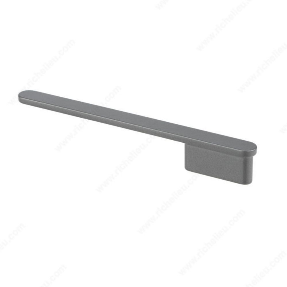 Richelieu 969732219 9697 Contemporary Metal Pull in Ravello Gray