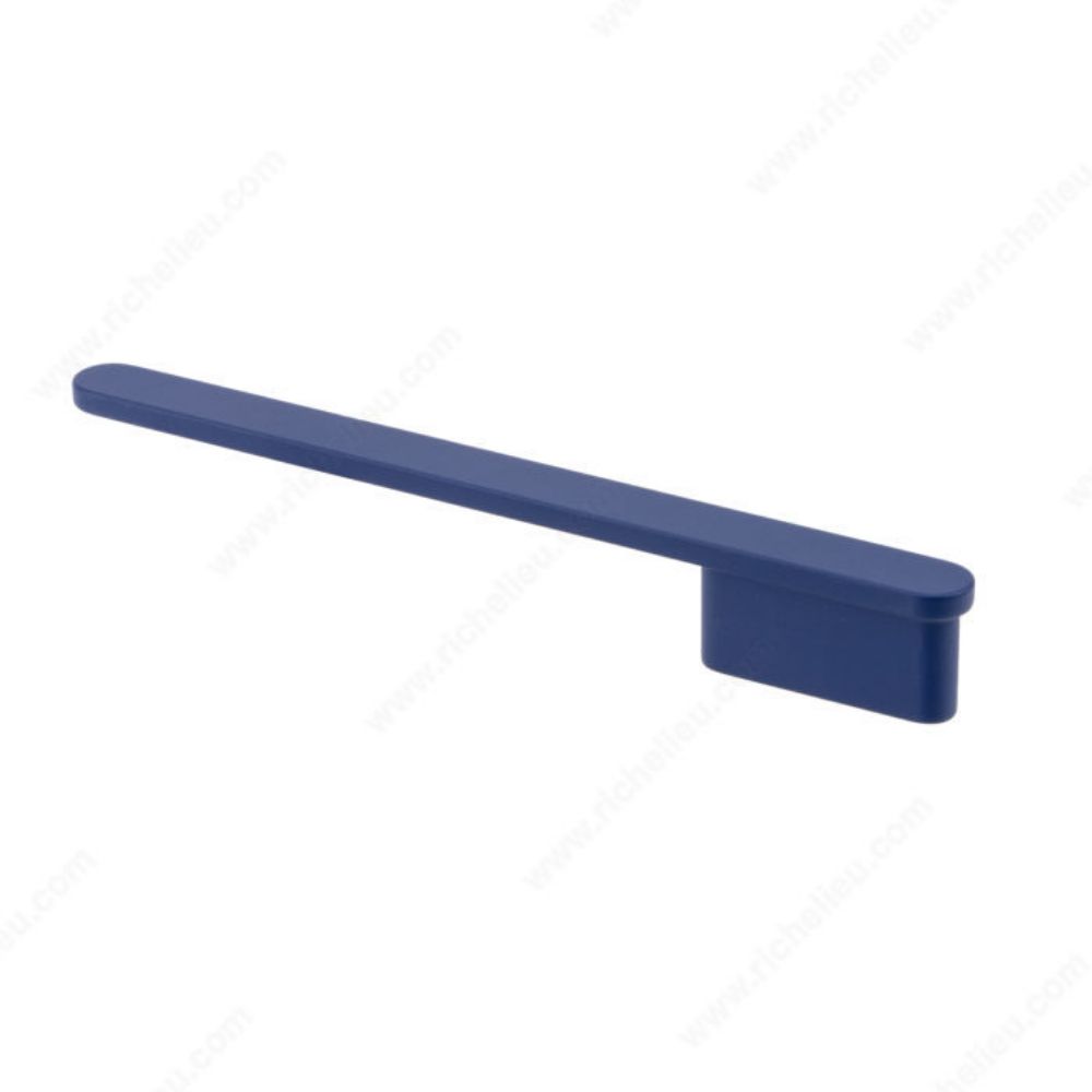 Richelieu 96973273 9697 Contemporary Metal Pull in Sapphire Blue