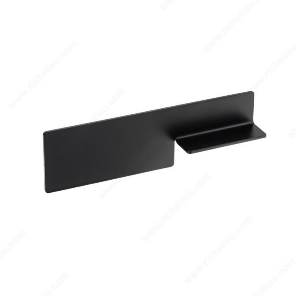 Richelieu 9950140900 9950 Contemporary Self Adhesive Metal Pull in Matte Black