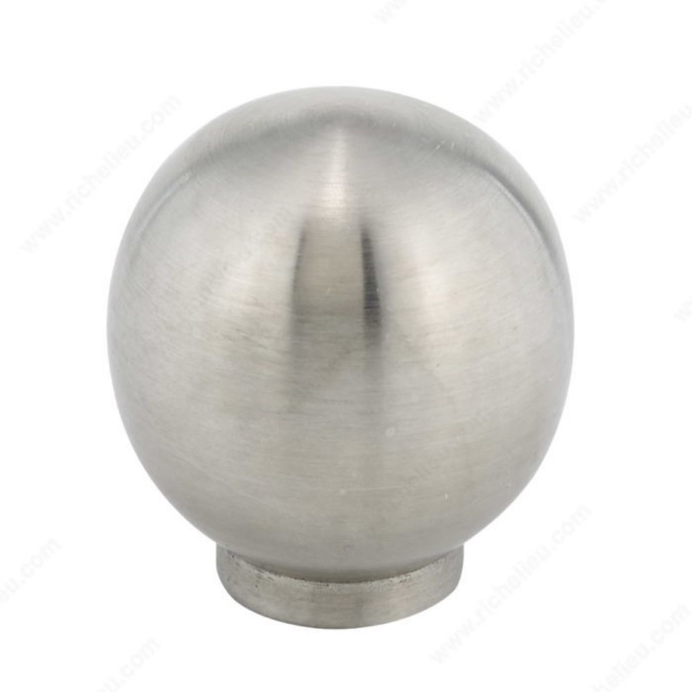 Richelieu BP34015170AB 340 Contemporary Knob in Stainless Steel