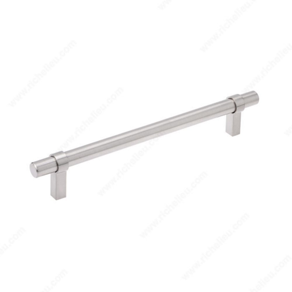 Richelieu BP5016304195 Contemporary Metal Pull - 5016 in Brushed Nickel