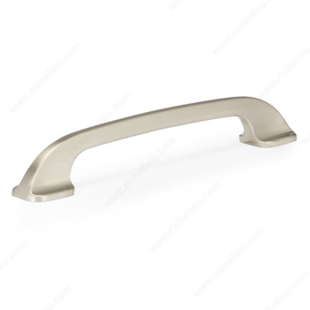 Richelieu BP7350128195 Contemporary Metal Pull - 7350 in Brushed Nickel