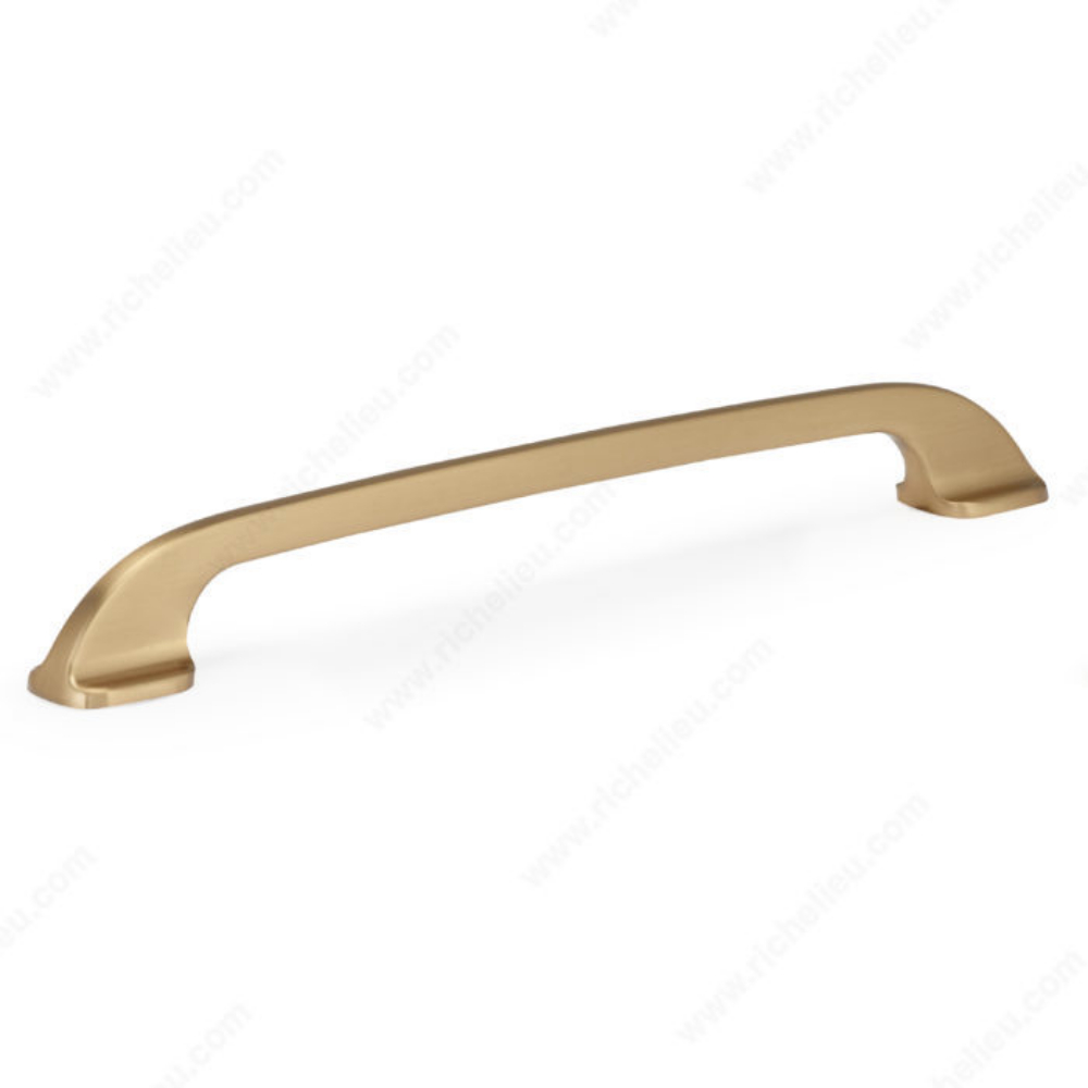 Richelieu BP7350192CHBRZ Contemporary Metal Pull - 7350 in Champagne Bronze