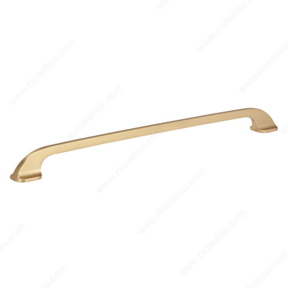 Richelieu BP7350320CHBRZ Contemporary Metal Pull - 7350 in Champagne Bronze