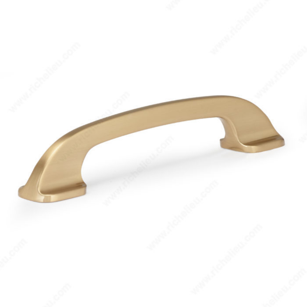 Richelieu BP735096CHBRZ Contemporary Metal Pull - 7350 in Champagne Bronze