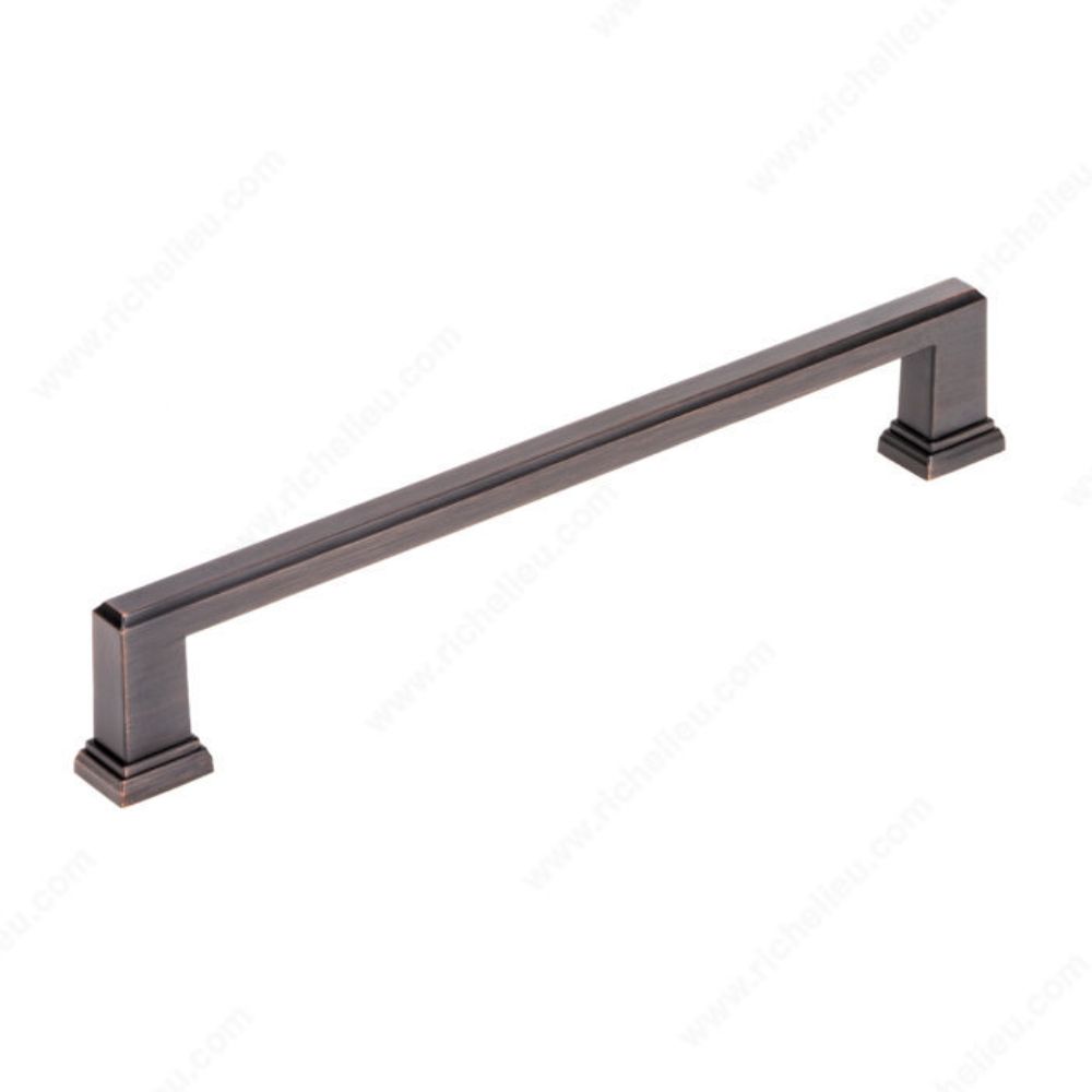 Richelieu BP795304BORB Transitional 12 Inch CTC Metal Appliance Pull in Brushed Oil Rubbed Bronze