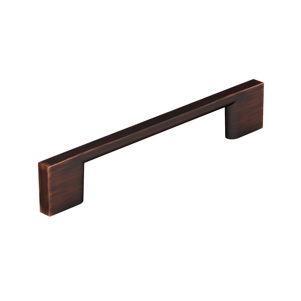 Richelieu Hardware Bp8160128Borb Contemporary Metal Bridge Pull 128MM Brushed Oil Rubbed Bronze Finish