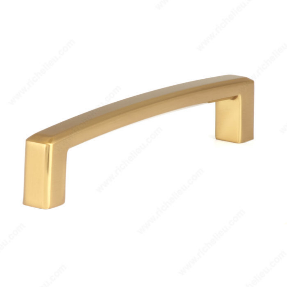 Richelieu BP8189128158 Contemporary Metal Pull - 8189 in Aurum Brushed Gold