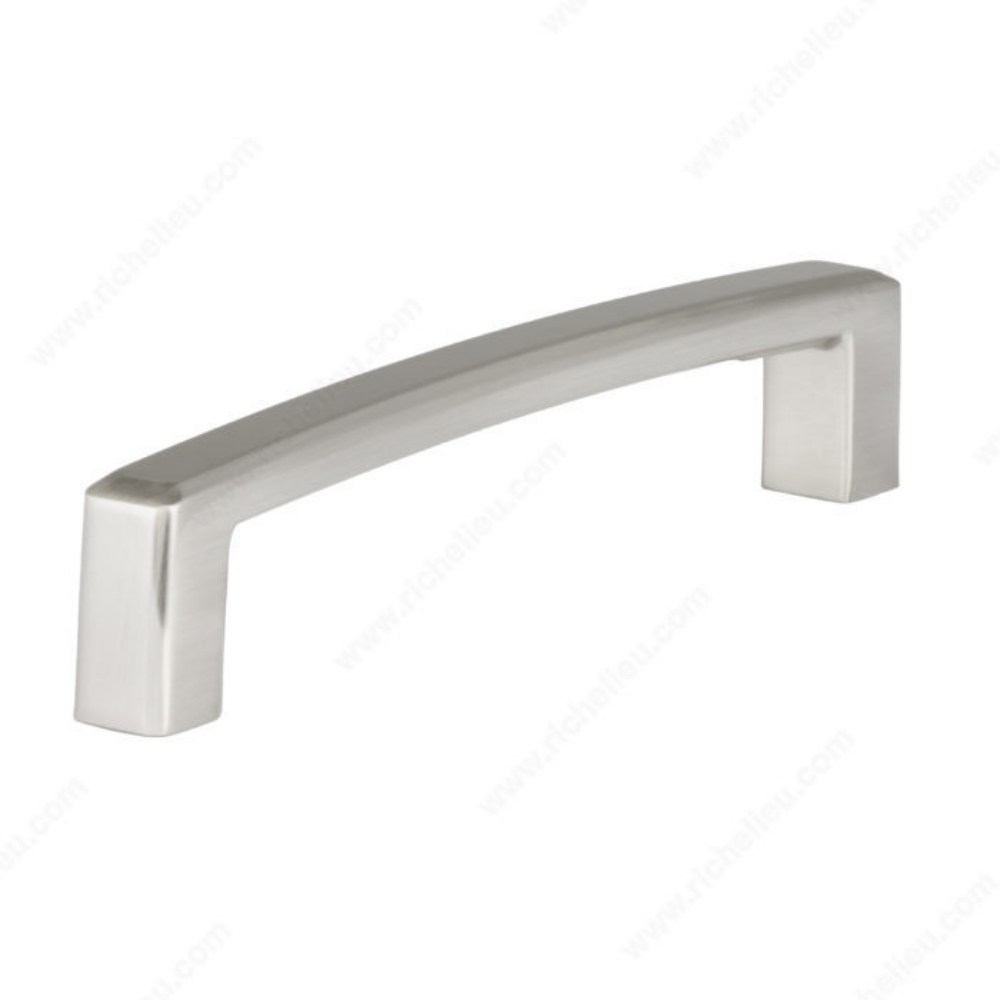 Richelieu BP8189128195 Contemporary Metal Pull - 8189 in Brushed Nickel