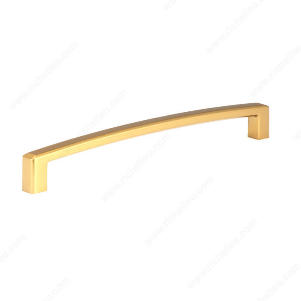 Richelieu BP8189192158 Contemporary Metal Pull - 8189 in Aurum Brushed Gold