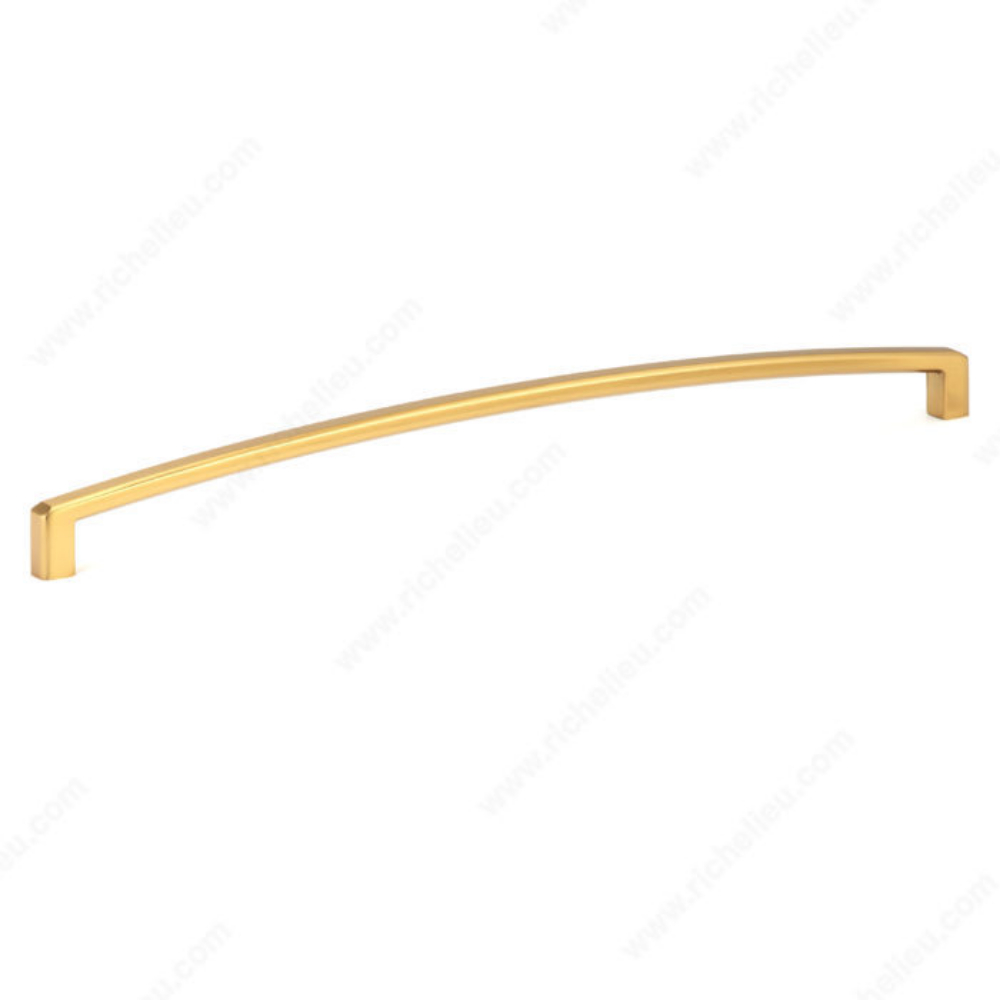 Richelieu BP8189352158 Contemporary Metal Pull - 8189 in Aurum Brushed Gold