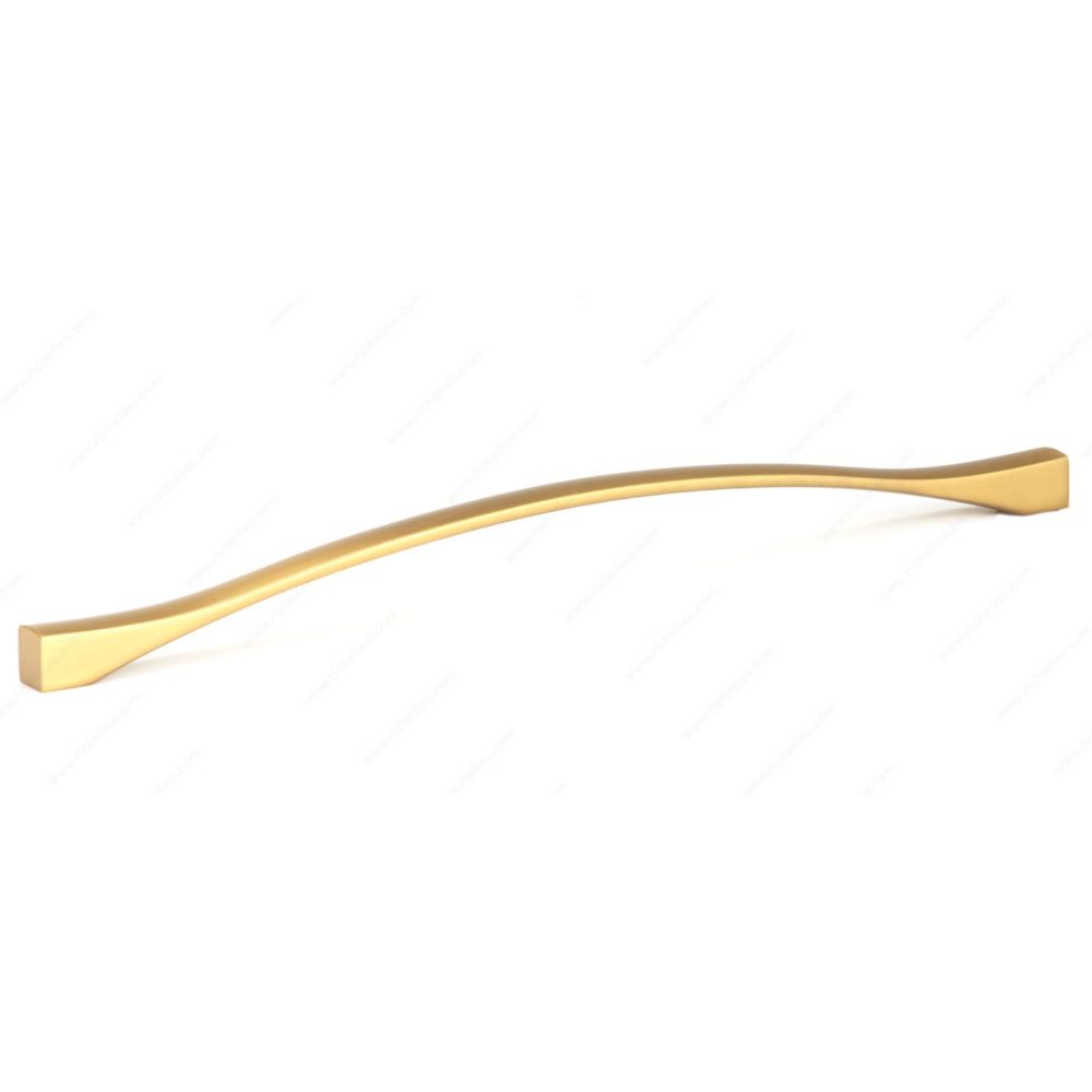 Richelieu BP8232224158 Contemporary Metal Pull - 8232 in Aurum Brushed Gold