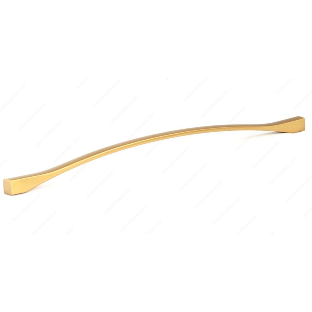 Richelieu BP8232288158 Contemporary Metal Pull - 8232 in Aurum Brushed Gold