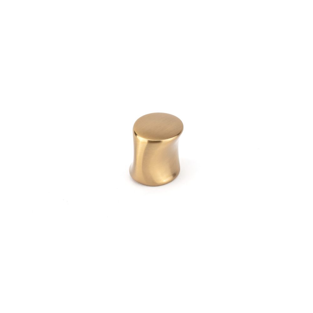 Richelieu BP8287130158 Contemporary Metal Knob in Aurum Brushed Gold