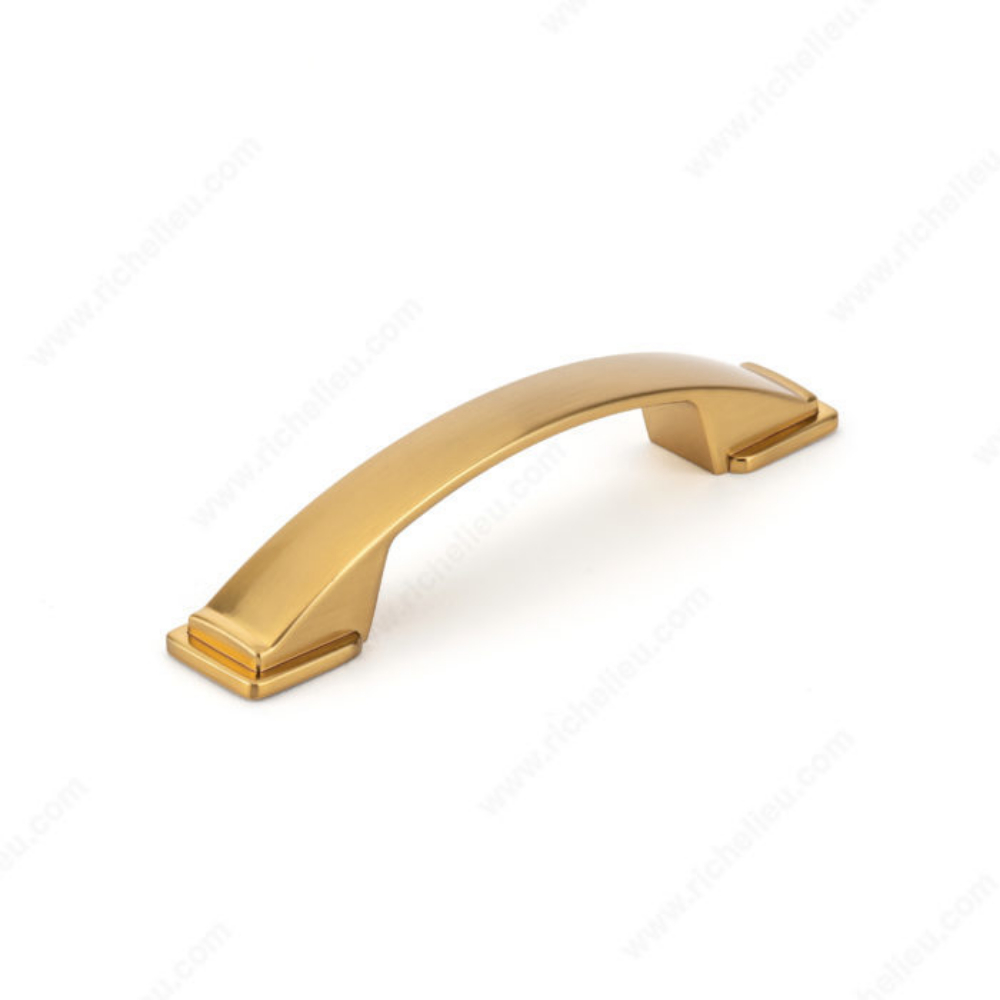 Richelieu BP8323596158 Transitional Metal Pull - 83235 in Aurum Brushed Gold