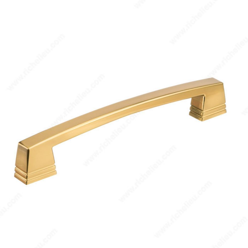 Richelieu Hardware BP864012158 Transitional Metal Appliance Pull - 8640 in Brushed Aurum Gold