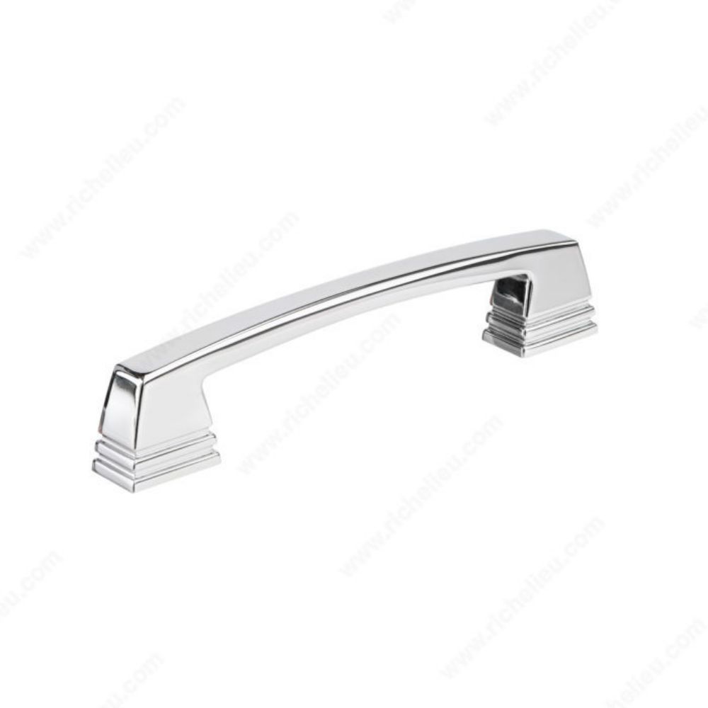 Richelieu Hardware BP8640128140 Transitional Metal Pull - 8640 in Chrome