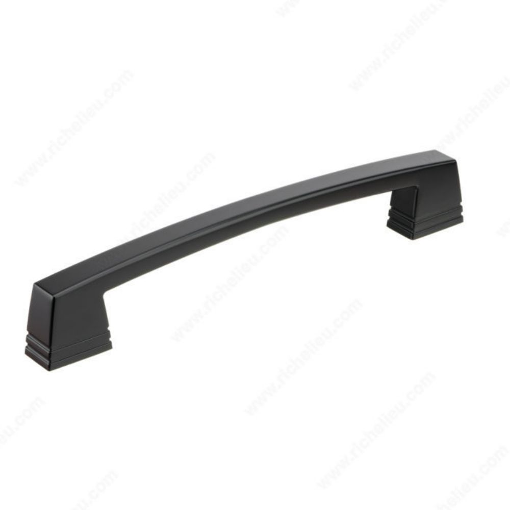 Richelieu Hardware BP864012900 Transitional Metal Appliance Pull - 8640 in Mate Black