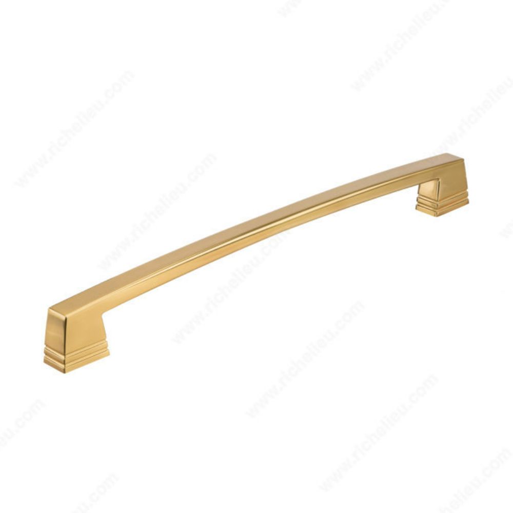 Richelieu Hardware BP864018158 Transitional Metal Appliance Pull - 8640 in Brushed Aurum Gold