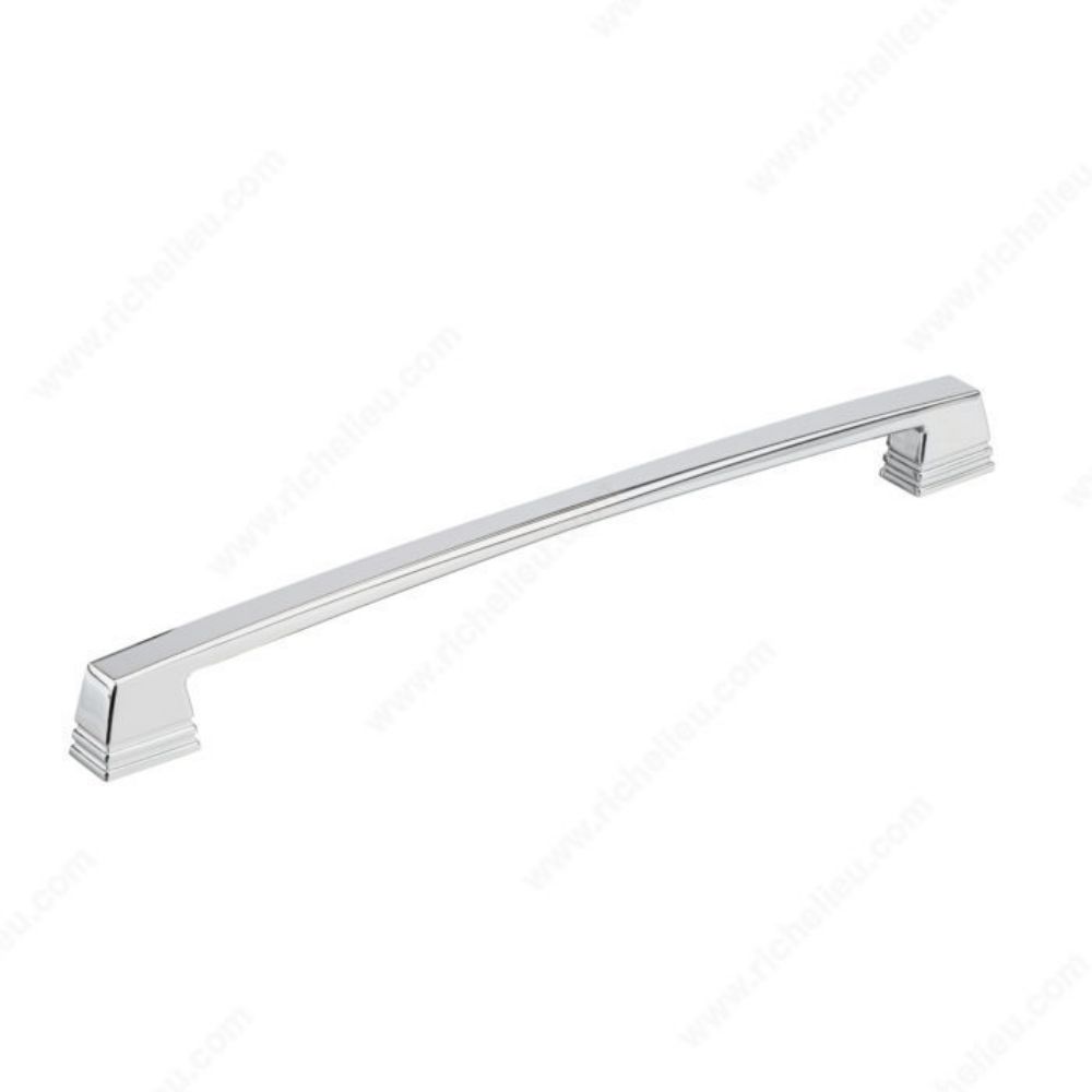 Richelieu Hardware BP8640320140 Transitional Metal Pull - 8640 in Chrome