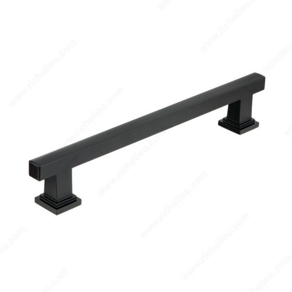 Richelieu Hardware BP864512900 Transitional Metal Appliance Pull - 8645 in Mate Black