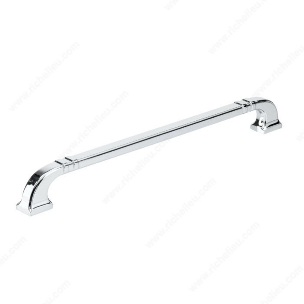 Richelieu BP865012140 Transitional Metal Pull - 8650 in Chrome