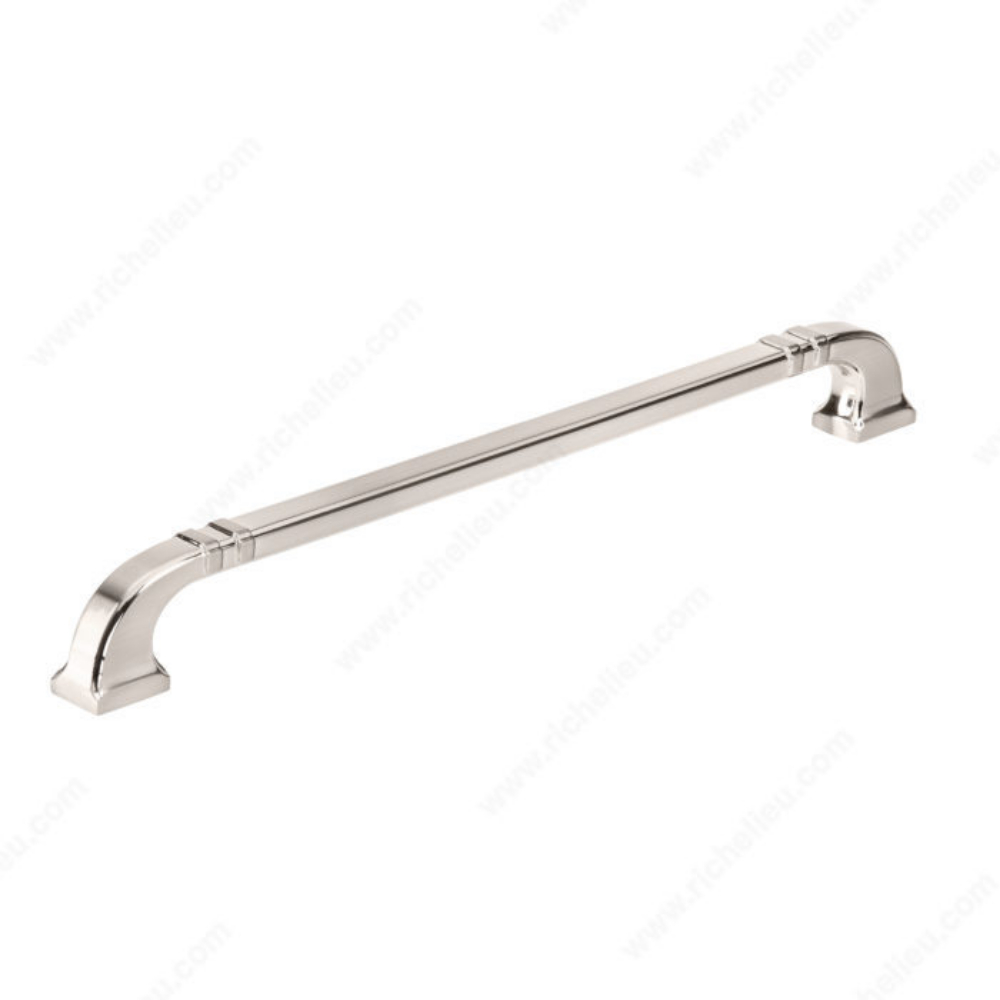 Richelieu BP865012195 Transitional Metal Pull - 8650 in Brushed Nickel