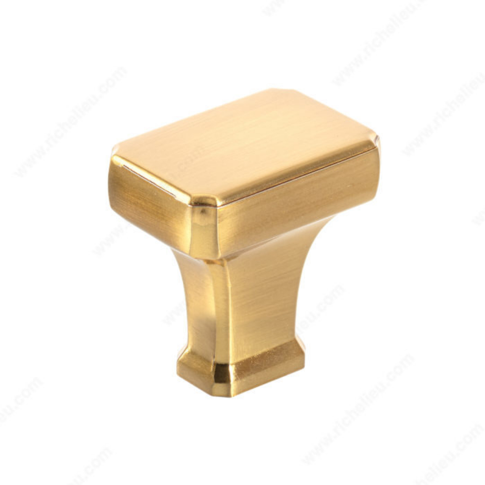 Richelieu BP865030158 Transitional Metal Knob - 8650 in Aurum Brushed Gold